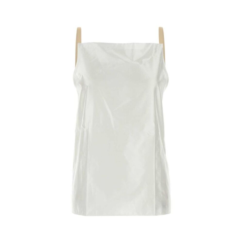 Carven Women White Polyester Blend Top
